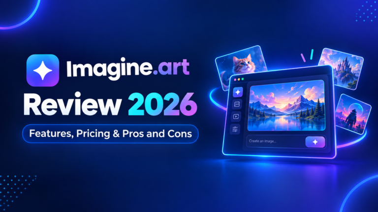 Imagine.art review 2026 showing AI image generation and creative tools