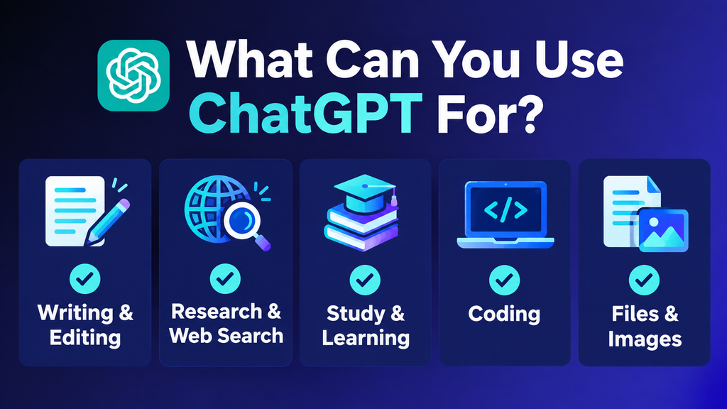 ChatGPT Review 2026: Features, Pricing, Pros & Cons Who is ChatGPT for: students, writers, freelancers, small businesses and professionals